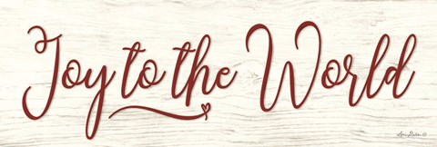 Framed Joy to the World Print