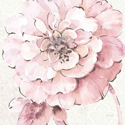 Framed Indigold VII Pink Print