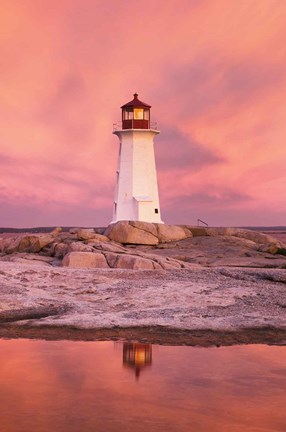 Framed Peggys Cove Print