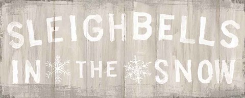 Framed Woodland Holidays Sign II Print