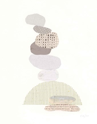 Framed Whimsy IV v2 Neutral Print