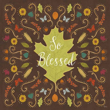 Framed Autumn Otomi IX Print