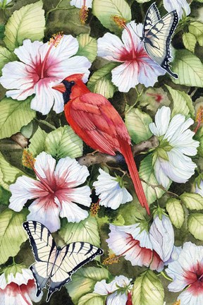 Framed Watching Over You Print