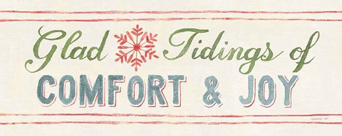 Framed Floursack Holiday Bright VI Print