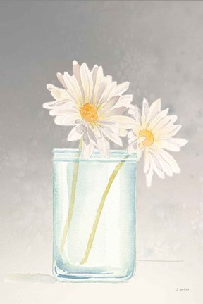 Framed Tranquil Blossoms IV Print