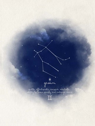 Framed Gemini Print
