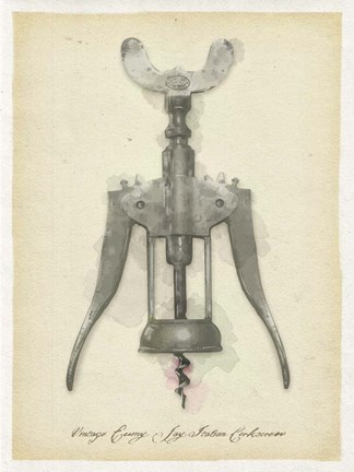 Framed Vintage Italian CS Print