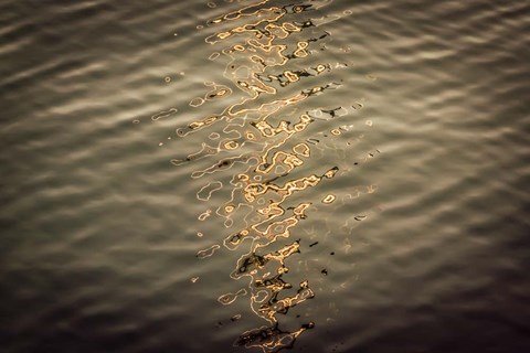 Framed Painted on Water 06 Print