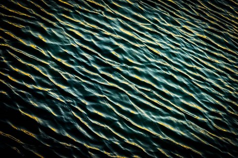 Framed Painted on Water 07 Print