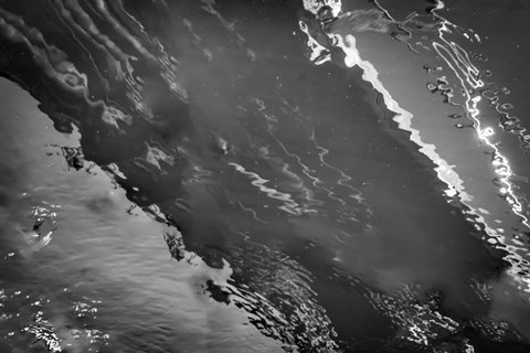 Framed Painted on Water 15 Print