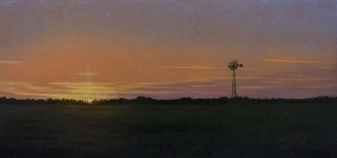 Framed Day&#39;s End Print