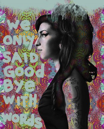 Framed Amy Working Print