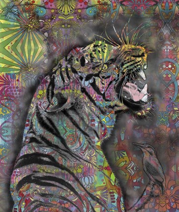 Framed Into The Wild Print