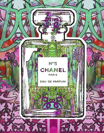 Framed No 5 Chanel Print