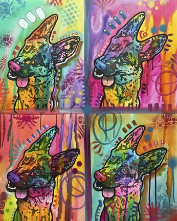 Framed 4 Shepherds Print