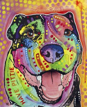 Framed Have Pittie Print