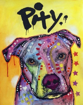 Framed Pity II Print