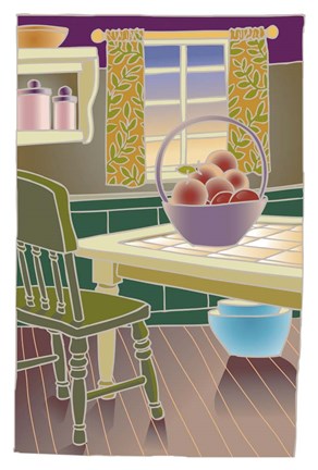 Framed Kitchen Print