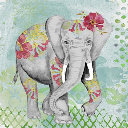 Framed Safari Dancer Print