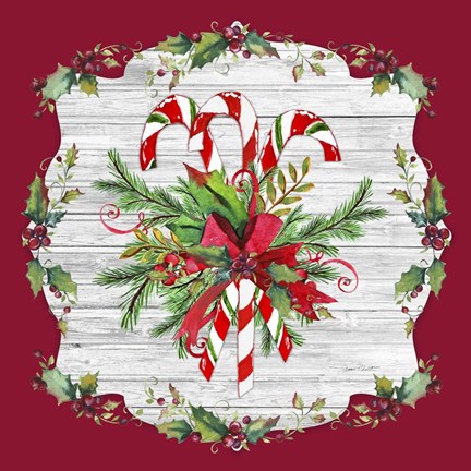 Framed Holiday Treasures B Print