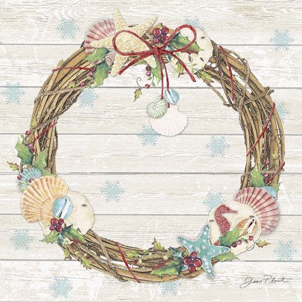 Framed Coastal Christmas C Print