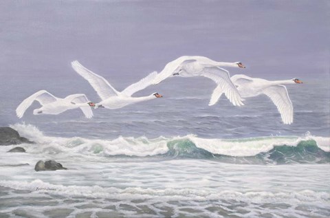 Framed Riders On The Storm Print