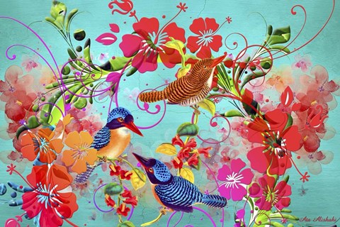 Framed Beauty Of Nature 4 Print