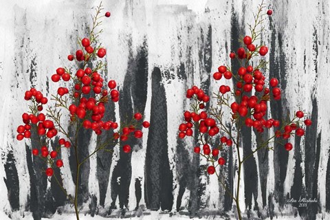 Framed Color And Black And White Print