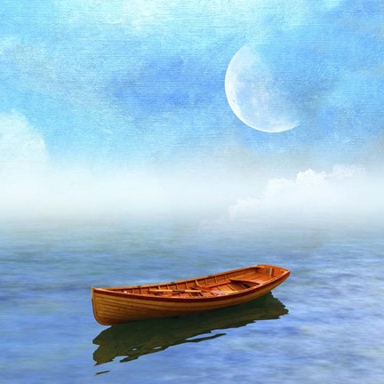 Framed Seascape Ad3 Print