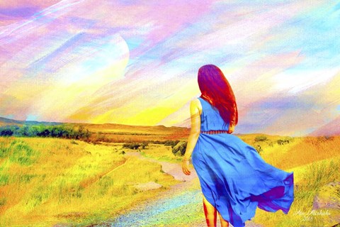 Framed Take Me Away To Unknown Print