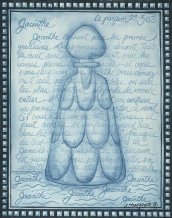 Framed Perfume Jacinthe Print