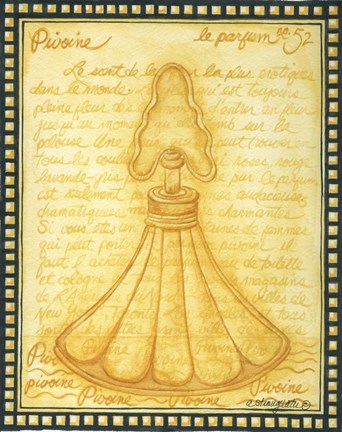 Framed Perfume Pivoine Print