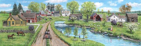 Framed Spillway Bridge Print