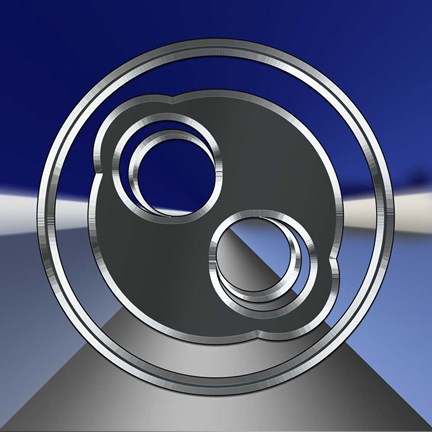 Framed Silver Road 3 Print