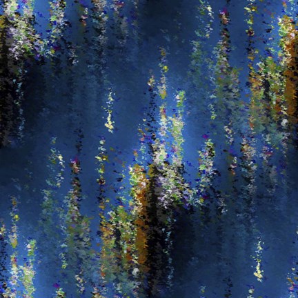 Framed Floral Underwater Print