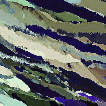 Framed Surface Odyssey Blue Print