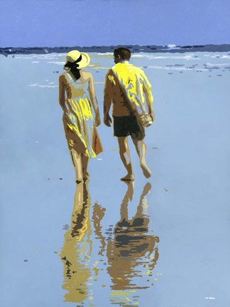 Framed Mellow Yellow Print