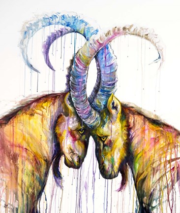 Framed Sisyphus Print