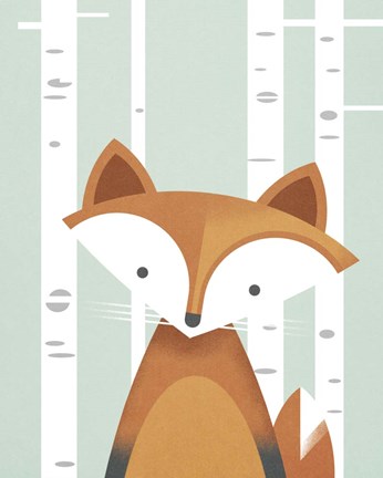Framed Fox Print