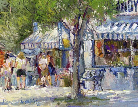 Framed Ice Cream Print