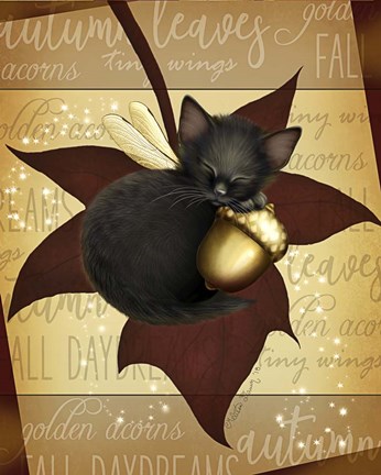 Framed Acorn Daydreams Print