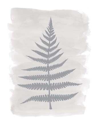 Framed Fern1 F Print