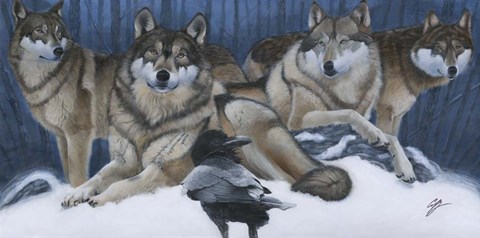 Framed Messenger Print