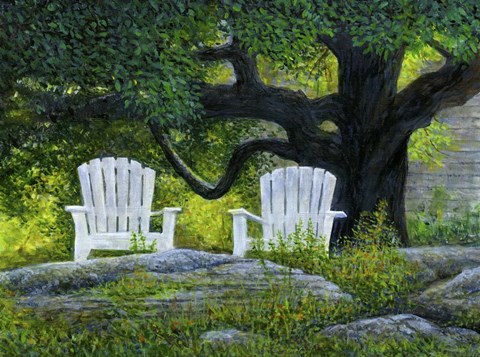 Framed Summer Shade Print