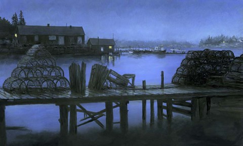 Framed In the Still of the Night Print