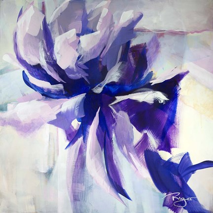 Framed Petals Print