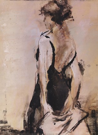 Framed Little Black Dress Print