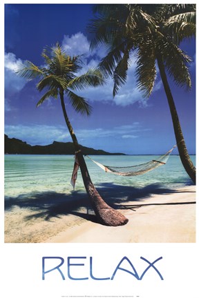 Framed Relax Print