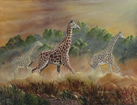 Framed African Spirit Print