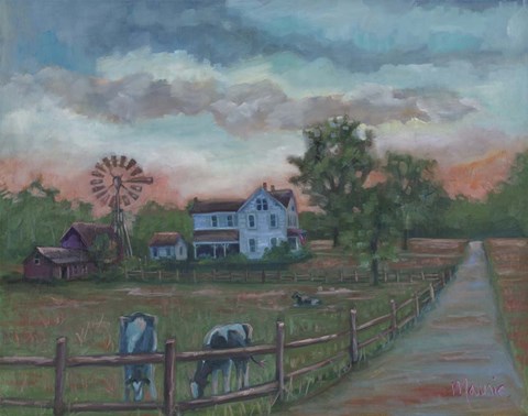 Framed Day Is Done Print